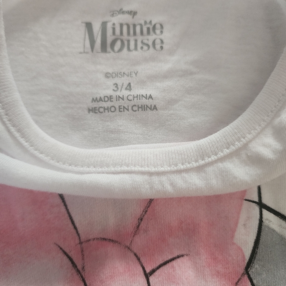 Disney Minnie Mouse Tees (3T and.3/4) - Picture 3 of 7